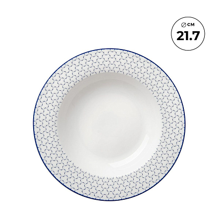 Суповая тарелка "Воздушная" 21, 7 см