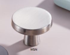 Ручка-кнопка никель серебро (300)