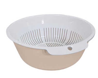 Миска-дуршлаг "Bergamo" Бежевый (15) 221118327/01