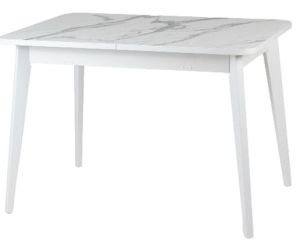 Стол Бриз-2 1100(390)*740 005 Венато, подстолье 4H-3 белый***