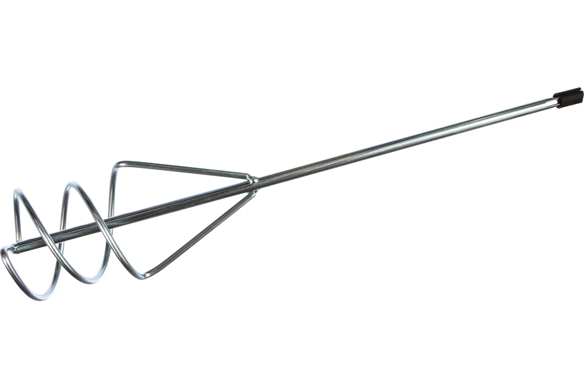 Насадка Bohrer для перемешивания песчано-гравийных смесей 60х400 мм (сталь оцинкованная), хвостовик