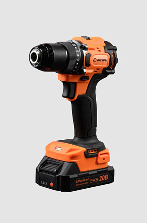 Дрель-шуруповерт аккумуляторная ДА-20Л-2К/БП (2,0 А/ч) (бесщеточный двигатель, 70Нм) Вихрь