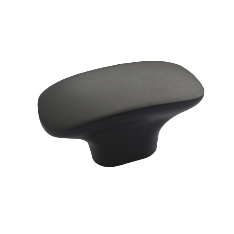 Ручка-кнопка мебельная Trodos "2063K", графит (80/800)