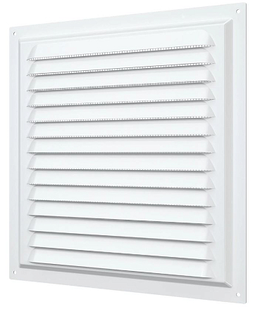 Решетка вентиляционная МЭ сетка 250х250 окраш.сталь Black ERA (25)