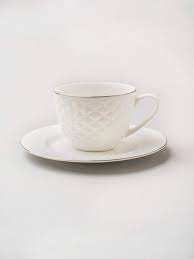 Чайная пара JEWEL Суфле 265 мл (костяной фарфор)