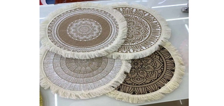 Салфетка сервировочная 38 см с оборкой