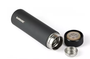 ТЕРМОБУТЫЛКА ДЛЯ ПРОГУЛОК И ПУТЕШЕСТВИЙ (450МЛ) ЧЕРНЫЙ /50