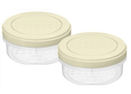 Набор банок 2шт "Asti" 0,35л с закр/кр Светло-бежевый (6) 222128225/0150