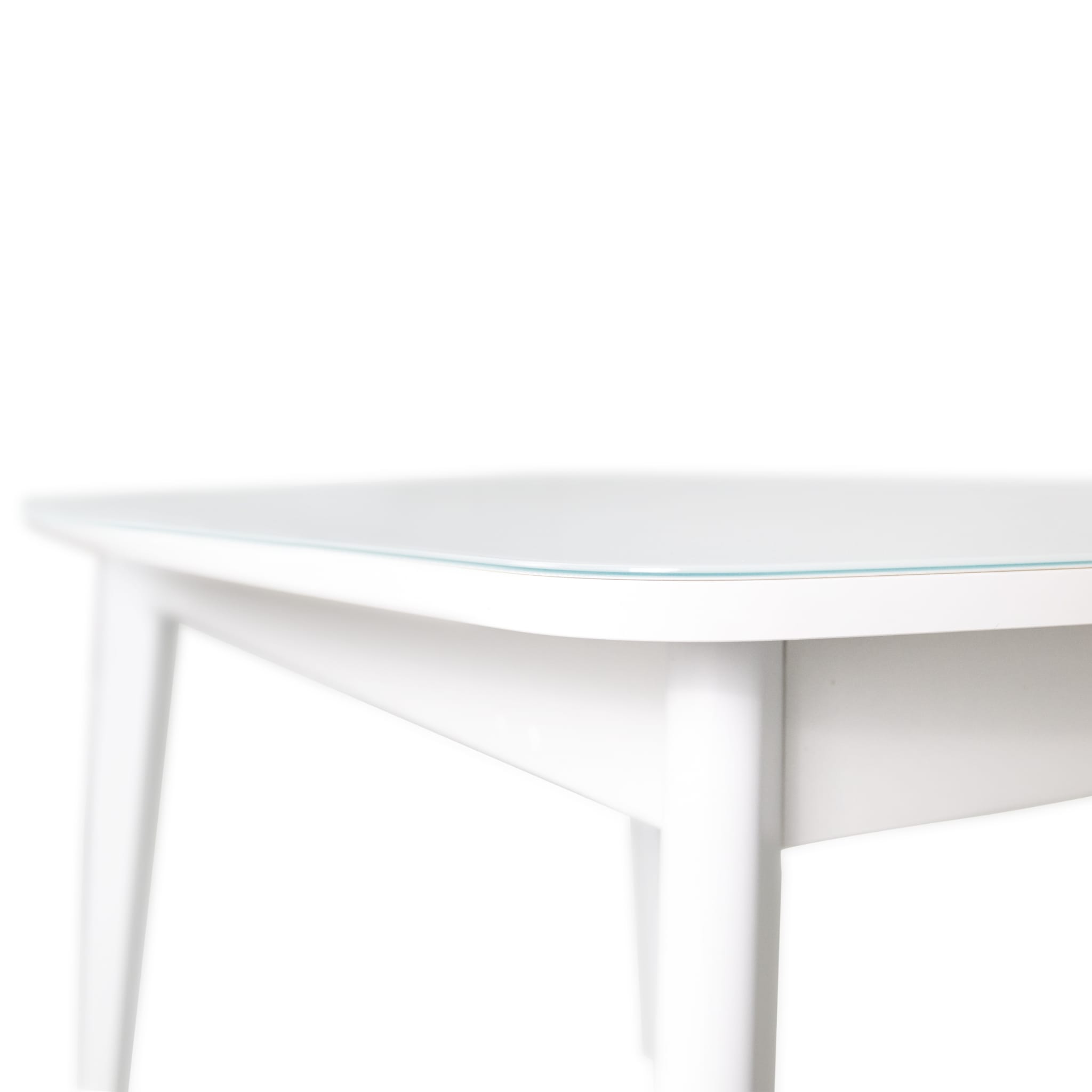 Стол Солярис-2 1250(550)840 белое подстолье 4H-10