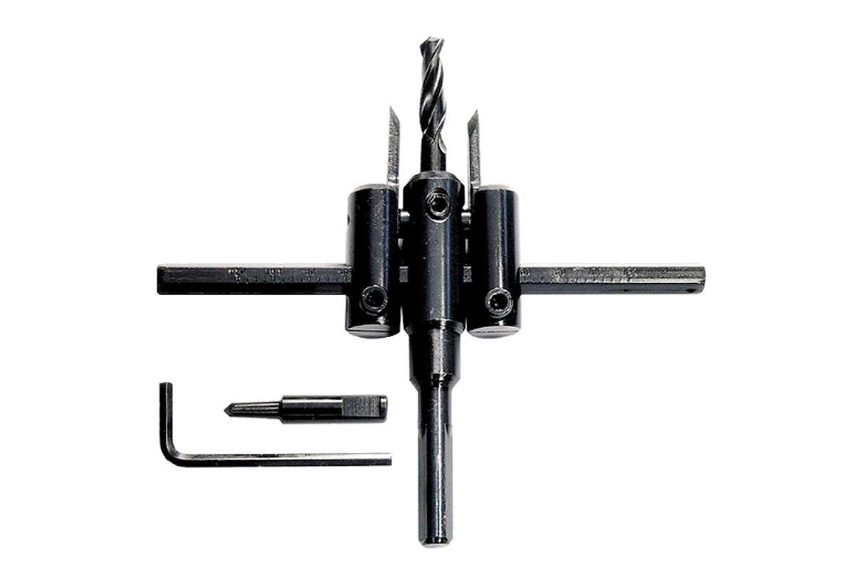 Сверло MATRIX MASTER по дереву регулируемое "Балеринка", 30-120 мм(12/60)