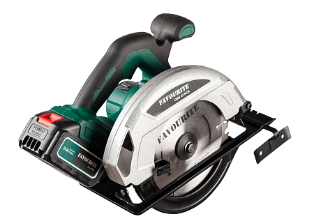 Пила циркулярная Favourite OBS 21 FCS 21В, 2/4Ач, бесщет. без АКБ, диам диска 185 мм, пос диам 20 мм