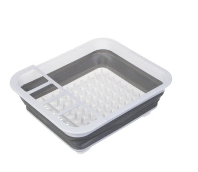 Сушилка для посуды, складная, 36x12х31см, пластик, силикон VETTA