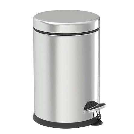 Ведро мусорное металлик 8 л 