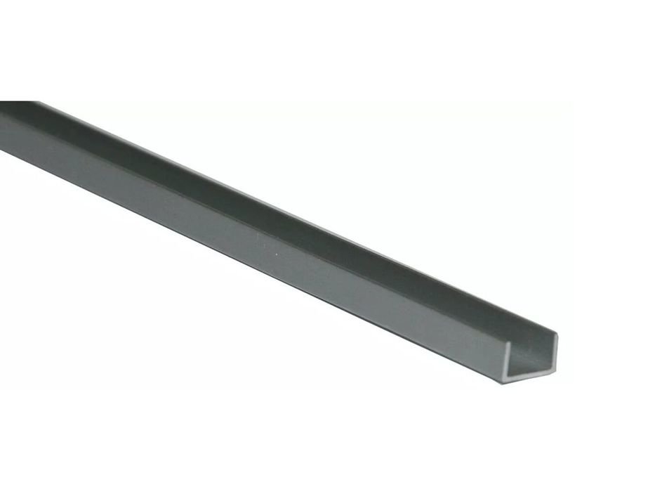 Планка 4 мм Торцевая матовый хром