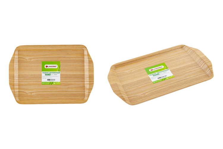 Поднос 36х25см, дерево