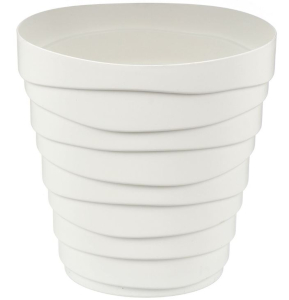 Кашпо "Бархан" (3,5л) Цв. Белый