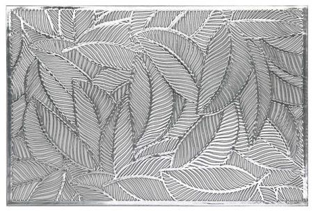 Салфетка сервировочная "Tropics" 30х45см, цв.серебро