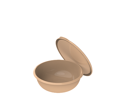 Миска "Шарм" 2,3л с/кр Какао (30)