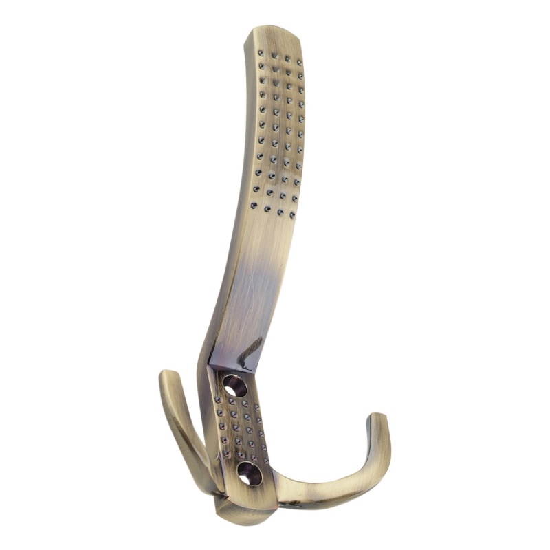 Крючок 04.40.33 "ZY-212А" перф 3-х рож.(АВ) бронза