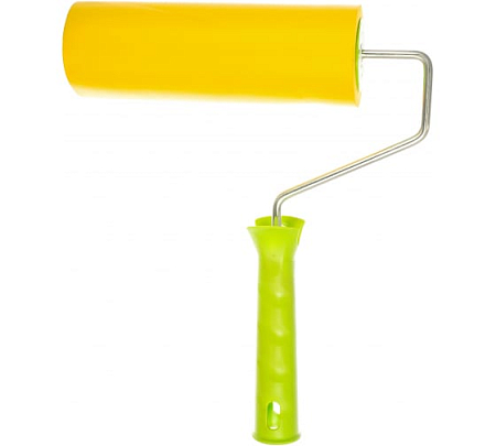 Валик прижимной резиновый с ручкой, 180 мм, D ручки - 6 мм// Сибртех (10)