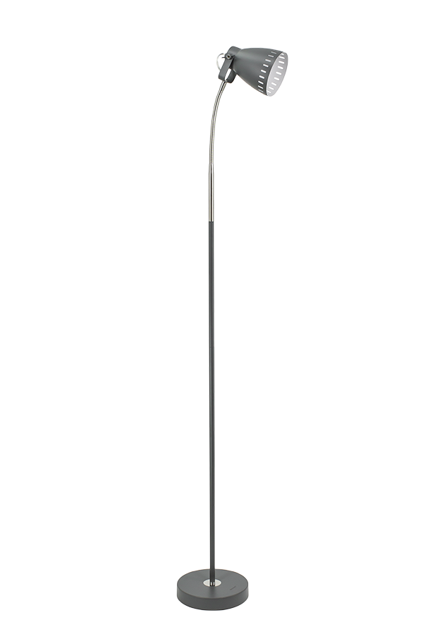 Светильник напольный (Торшер), сменная лампа, Е27, 60Вт. МТ2026 Антрацит (_4_)