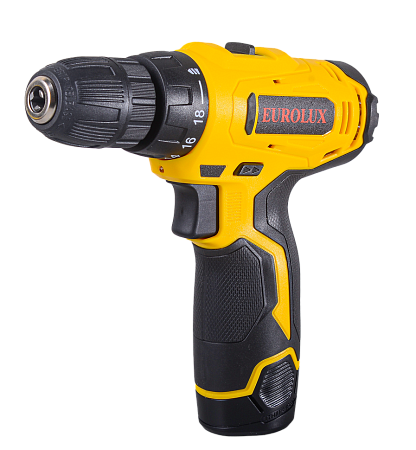 Дрель-шуруповерт аккумуляторная ДА-12/2-1Li Eurolux