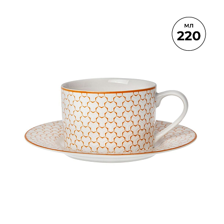 Чайная пара "Медовая" 220 мл