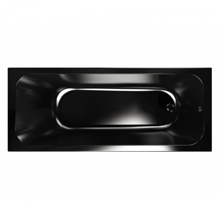 Ванна акриловая Strict Black 1700*700 ( каркас+экран)(_1_)