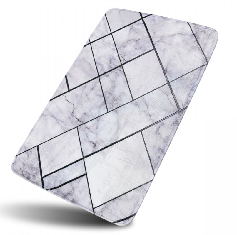 Коврик в/к 50/80 Fresh Printed Мрамор бел. HYFP24004																																								