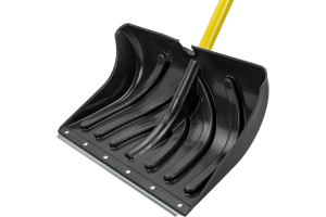 Лопата ЛС 360х370х0,8мм оцинкованная с планкой с ребрами жесткости под черенок d40 (10)