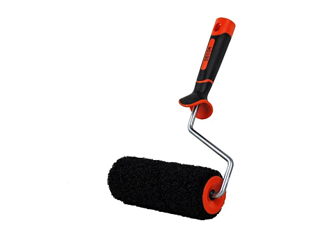 Валик 180 мм, d50 мм, ручка 8 мм, ворс 10 мм, для нанесения шпаклевки (35 шт/уп)