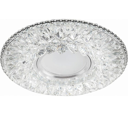 Светильник точ. прозрачн CD942 4000К MR16 50W G5.3 15led*2835 SMD(__)