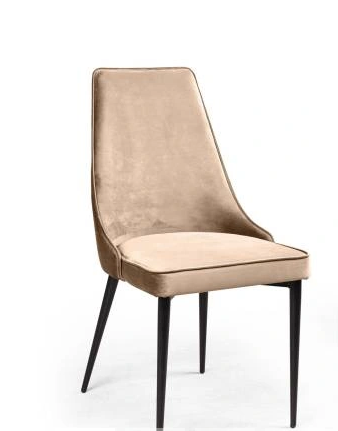 Стул "Oliver"(Оливер), (Barkhat 05,Опора конус, цвет черный, матовый)