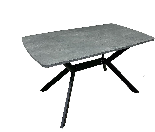 Стол Символ 140 1400(430)*850 0694 Мрамор марквина серый