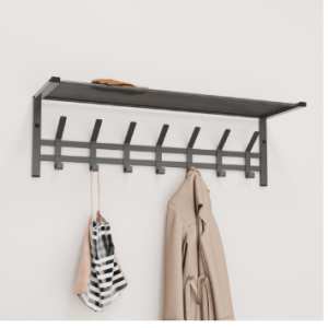 Вешалка с полкой "Торонто 31" (Графит)