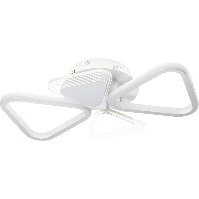 Светильник светодиодный 52938 9 NUVOLA с ДУ 3 реж 72Вт 22м² белый Ritter