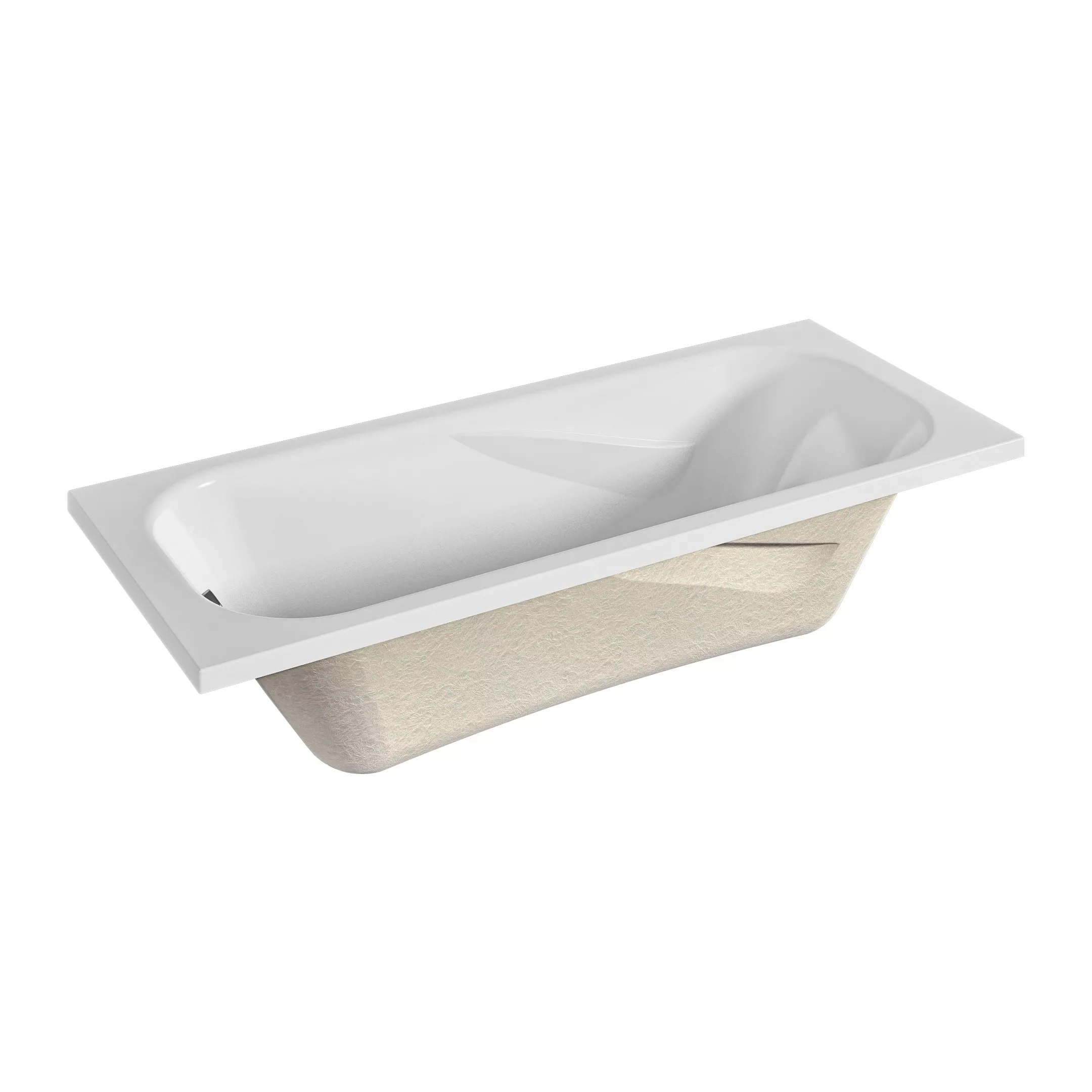 Ванна акриловая CLASSIC 160*70 A (ванна+каркас)(__)