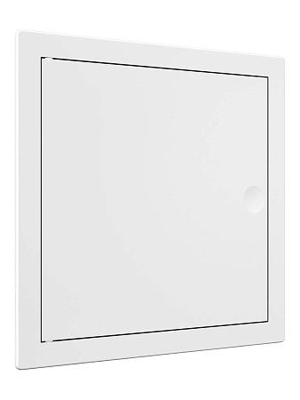 Люк ревизионный LN фланец 150х150 нажимной 172х172 пластик EVECS (10)