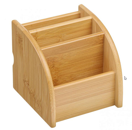 Органайзер д/мелочей 11,3*11,8*11см бамбук