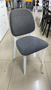 Стул Х3 белый глянец/грета грэй