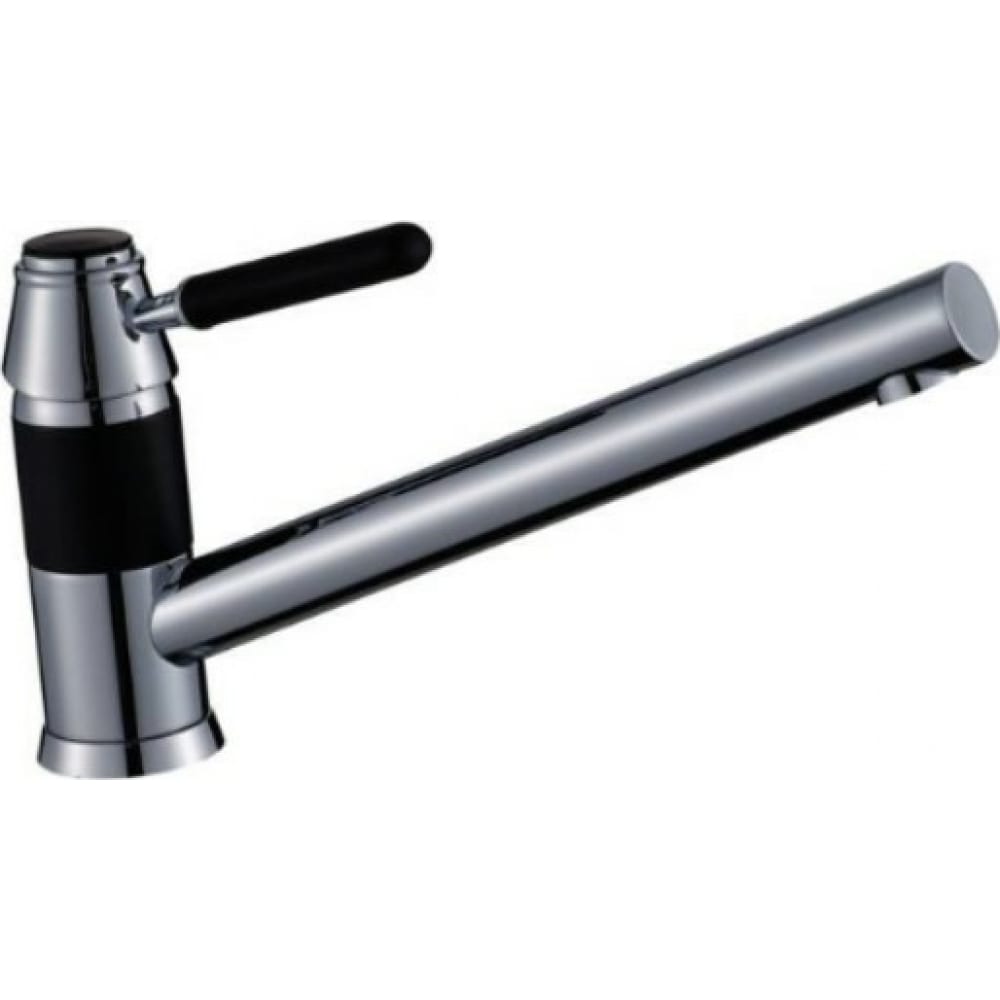 Смеситель для кухни с длинным изливом P42233-6 Черный(_1_)