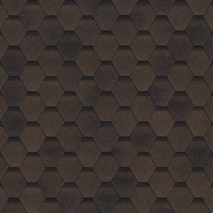 Черепица гибкая Технониколь ФИНСКАЯ СОНАТА КОРИЧНЕВЫЙ (3м2. в уп.) (3620)