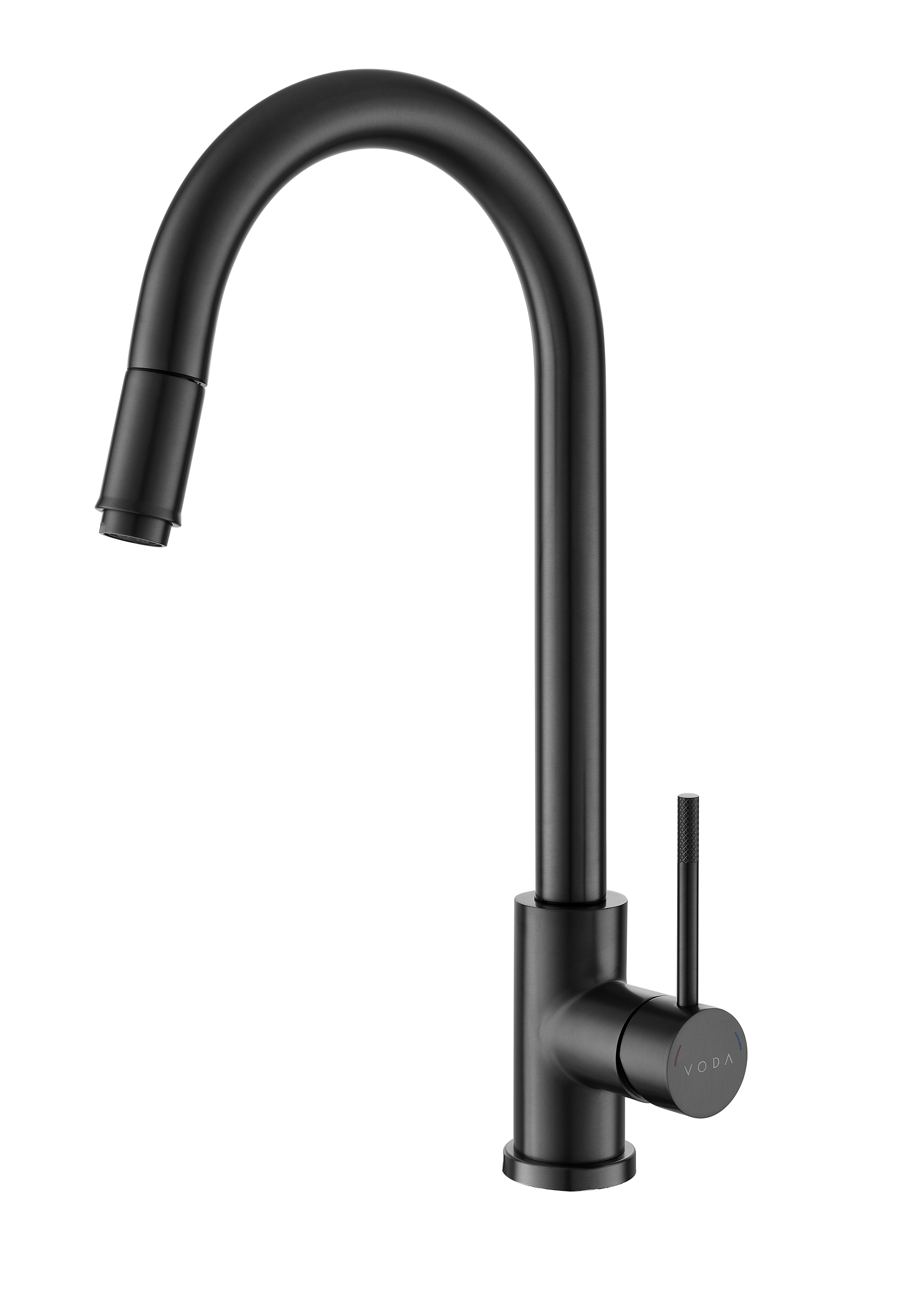 Смеситель "Vessel" д/кухни, R-излив вытяжной, арт. VSL519GM,темно-серый(_1/10_)