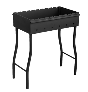 Мангал GRILLBOOM"Профи" 600х600х340мм, толщина стали 1,5мм