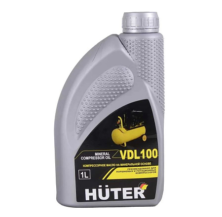 Масло компрессорное минеральное VDL 100 Huter, 1л.
