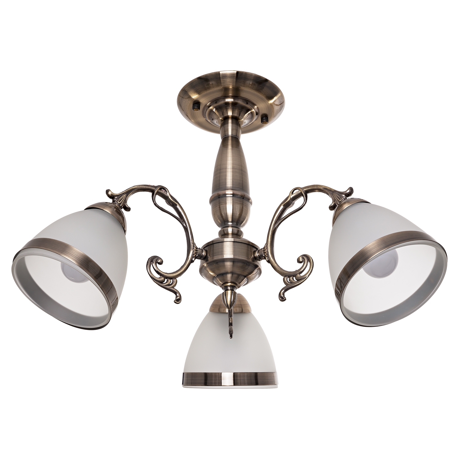 Светильник потолочный 30280/3AB WT классическая (7м2)