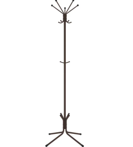 Вешалка напольная «Луч 5», коричневая