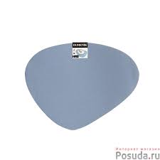 Мат на стол треугольный BLUE 45х36см