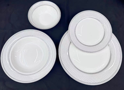 Набор столовый "Флорина" 24 предмета, на 6 персоны, керамика (1)