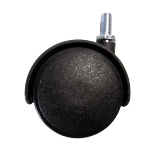 Опора колесная D-50мм 8*20, поворотная с резьбой (4/200)